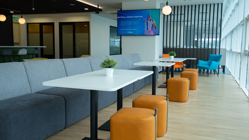 Technology One Axiata Tower interior 10