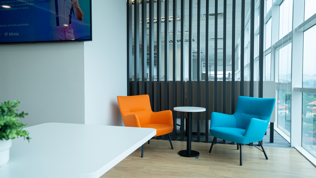 Technology One Axiata Tower interior 11