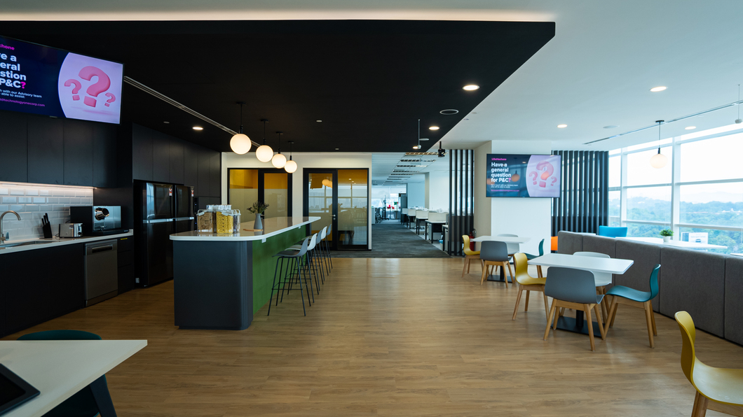 Technology One Axiata Tower — Office & Pantry, KL Sentral, Kuala Lumpur